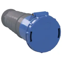 Розетка IEK PSR21-063-3 220 - 240 В/ Type-F/ Blue