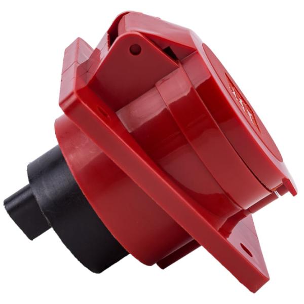 Priză IEK PSR42-032-4 380 - 415 V/ Type DIN/ Red photo 3 Priză IEK PSR42-032-4 380 - 415 V/ Type DIN/ Red photo 3