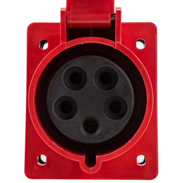Розетка IEK PSR42-032-5 380 - 415 В/ Тип DIN/ Красный photo 3 Розетка IEK PSR42-032-5 380 - 415 В/ Тип DIN/ Красный photo 3