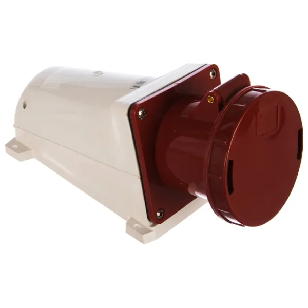 Розетка IEK PSR12-125-5 380 - 415 В/ Тип DIN/ Красный photo 1