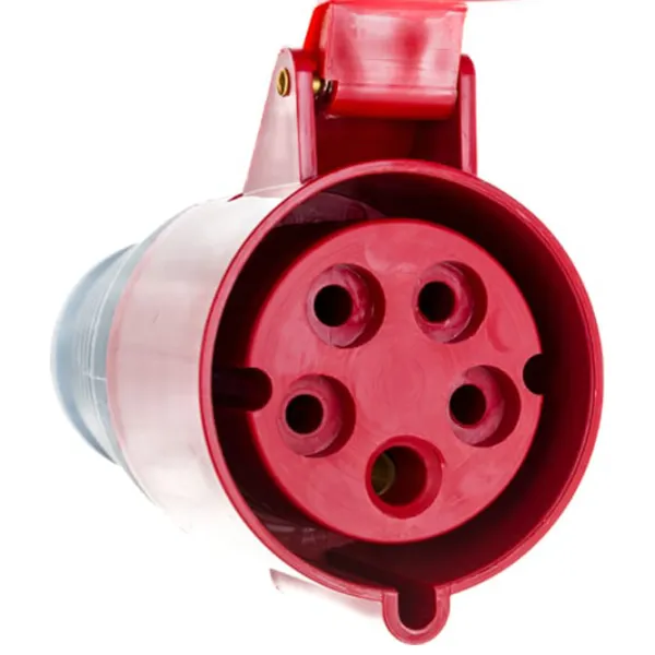 Priză mobilă IEK PSR22-032-5 380 - 415 V/ Type DIN/ Red photo 5 Priză mobilă IEK PSR22-032-5 380 - 415 V/ Type DIN/ Red photo 5
