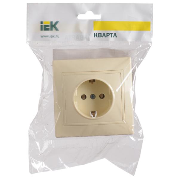 Priză IEK ERK14-K33-16-DM 220 - 240 V/ Type-F/ Cream photo 2 Priză IEK ERK14-K33-16-DM 220 - 240 V/ Type-F/ Cream photo 2