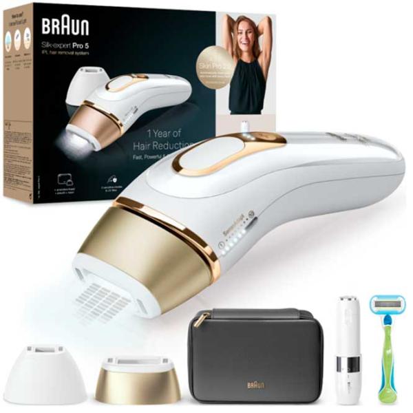 Эпилятор Braun PL5146 Silk-expert Pro 5 IPL/ White Золото photo 5