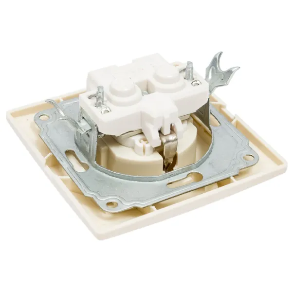 Розетка IEK ERK11-K33-16-DM 220 - 240 В/ Type-F/ Кремовый photo 2