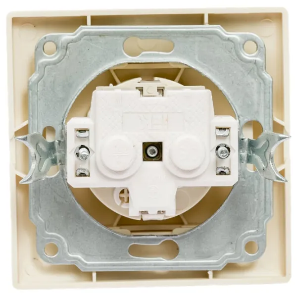 Розетка IEK ERK11-K33-16-DM 220 - 240 В/ Type-F/ Кремовый photo 3