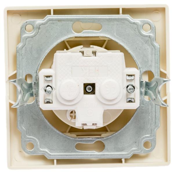 Розетка IEK ERK11-K33-16-DM 220 - 240 В/ Type-F/ Кремовый photo 3