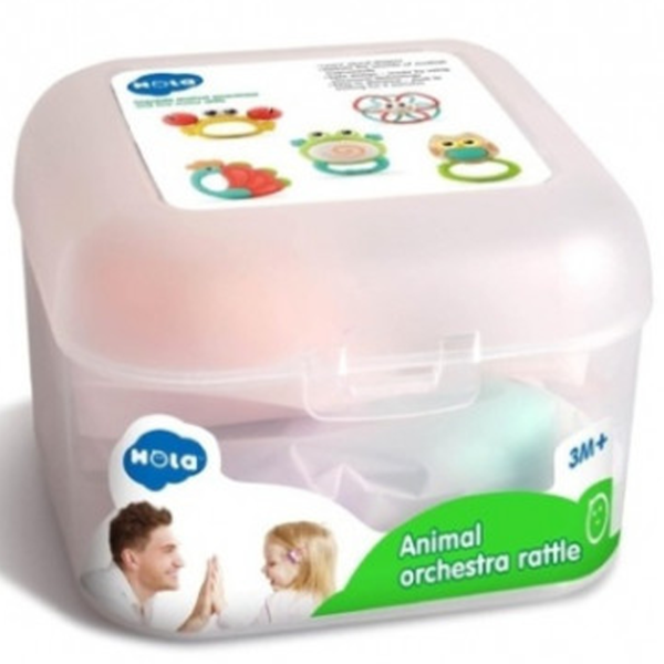Jucărie pentru dentiție Hola Toys 318B de la 3 luni photo 2 Jucărie pentru dentiție Hola Toys 318B de la 3 luni photo 2