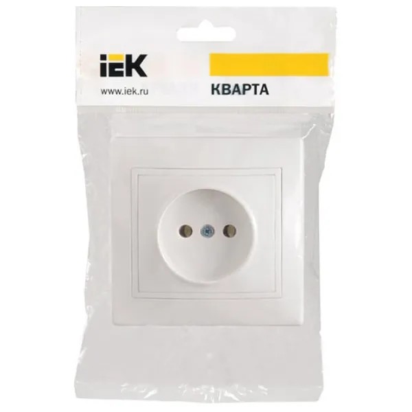 Розетка IEK ERK13-K01-10-DM 220 - 240 В/ Type-C/ White photo 2 Розетка IEK ERK13-K01-10-DM 220 - 240 В/ Type-C/ White photo 2