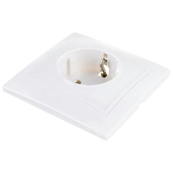 Priză IEK ERK14-K01-16-DM 220 - 240 V/ Type-F/ White photo 2 Priză IEK ERK14-K01-16-DM 220 - 240 V/ Type-F/ White photo 2