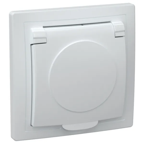 Розетка IEK ERK15-K01-16-DM 220 - 250 В/ Type-F/ White photo 1 Розетка IEK ERK15-K01-16-DM 220 - 250 В/ Type-F/ White photo 1