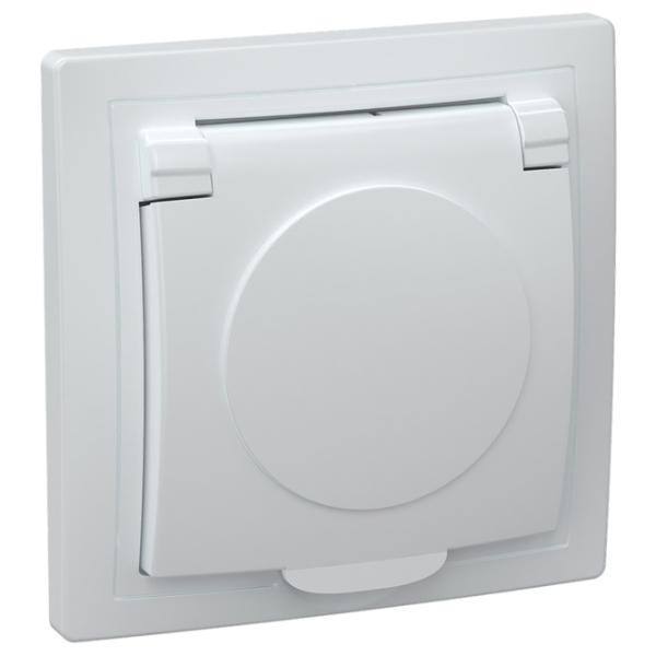 Розетка IEK ERK15-K01-16-DM 220 - 250 В/ Type-F/ White photo 1 Розетка IEK ERK15-K01-16-DM 220 - 250 В/ Type-F/ White photo 1
