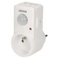 Priză combinată ORNO ORCR266 220 - 240 V/ Type-E/ White