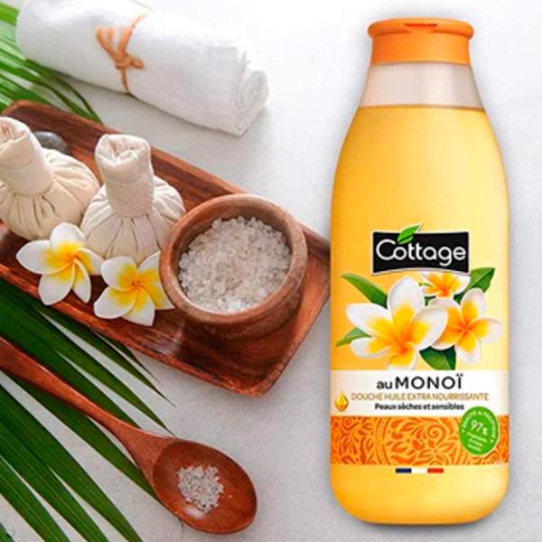 Масло для душа Cottage Shower Oil Monoi Для неё photo 2 Масло для душа Cottage Shower Oil Monoi Для неё photo 2