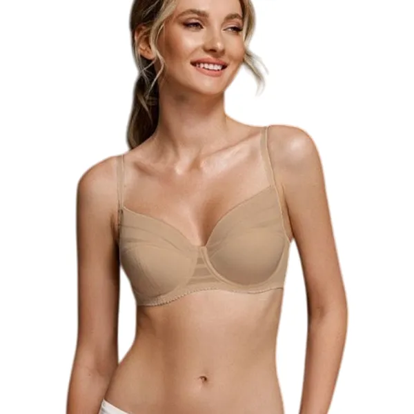 Sutien pentru femei Milavitsa 127720  80C / Nude / Bra  photo 1