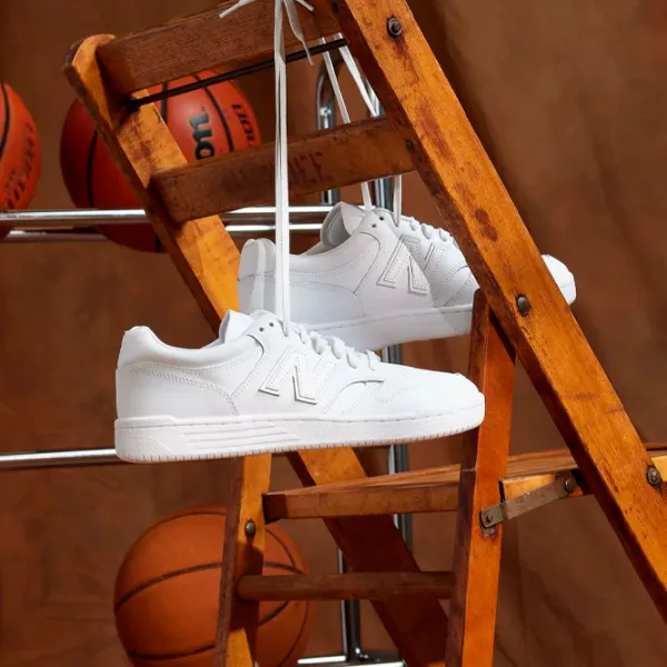 Кеды для мужчин New Balance Lifestyle 480 41.5 / Белый photo 6 Кеды для мужчин New Balance Lifestyle 480 41.5 / Белый photo 6