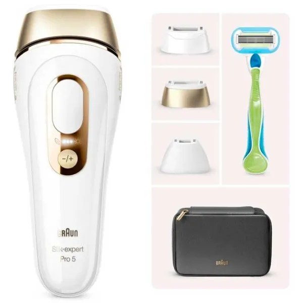 Эпилятор Braun PL5242 Silk-expert Pro 5 IPL/ White Золото photo 4