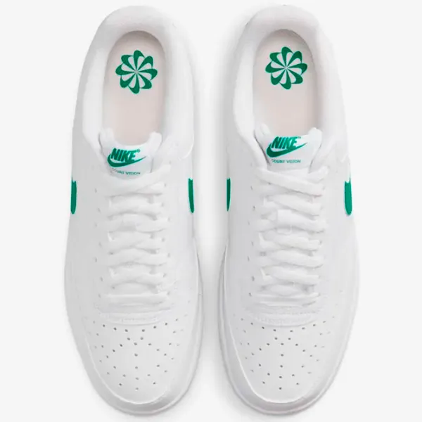 Ghete pentru bărbați Nike Court Vision Lo Nn 47 / White photo 4