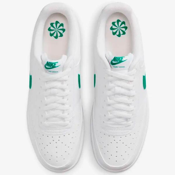 Ghete pentru bărbați Nike Court Vision Lo Nn 47 / White photo 4