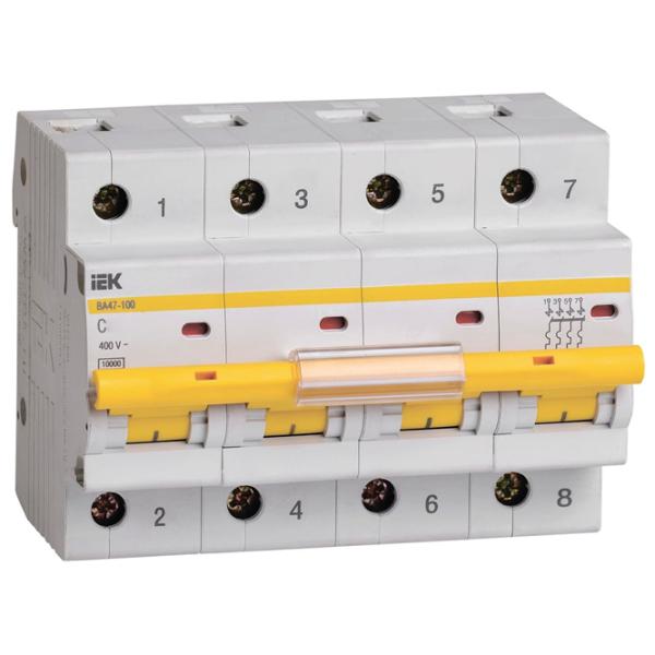 Автоматический выключатель IEK MVA40-4-035-C Модульная/ 35 A photo 1