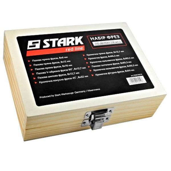 Set de freze Stark 250016010 Oțel photo 3