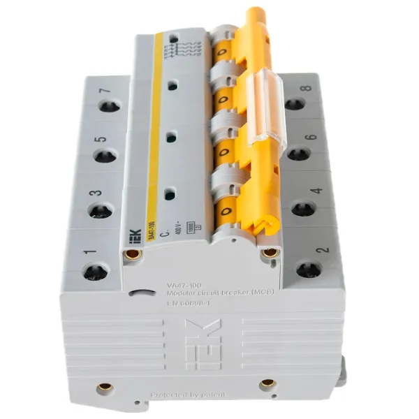 Întrerupător automat IEK MVA40-4-010-C Modulară/ 10 A photo 2