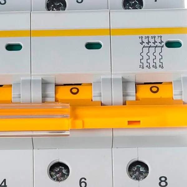 Întrerupător automat IEK MVA40-4-010-C Modulară/ 10 A photo 6