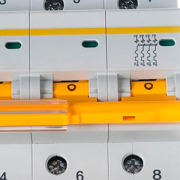 Întrerupător automat IEK MVA40-4-010-C Modulară/ 10 A photo 6