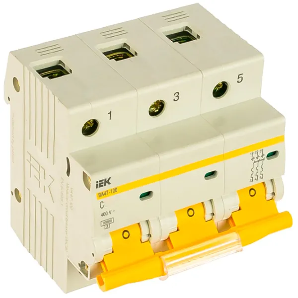 Întrerupător automat IEK MVA40-3-040-C Modulară/ 40 A photo 2