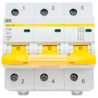 Автоматический выключатель IEK MVA40-3-050-C Модульная/ 50 A