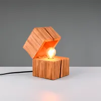 Нaстольная лампа Trio Treasure Wood photo 3