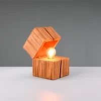 Нaстольная лампа Trio Treasure Wood photo 6