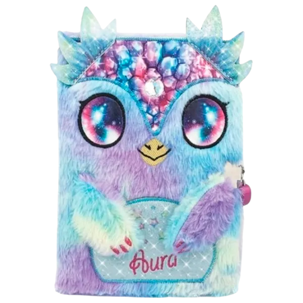 Jucărie interactivă Nebulous Stars Fuzzy Diary Aura 12511 3+/ Multicolor Blue photo 1