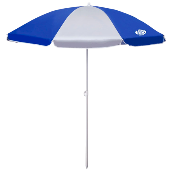 Зонт садовый Nils Camp NC7813 White Blue photo 1