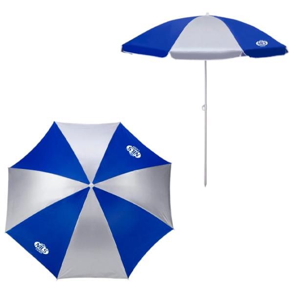 Зонт садовый Nils Camp NC7813 White Blue photo 3