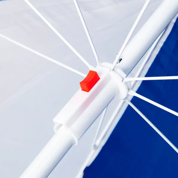Зонт садовый Nils Camp NC7813 White Blue photo 6