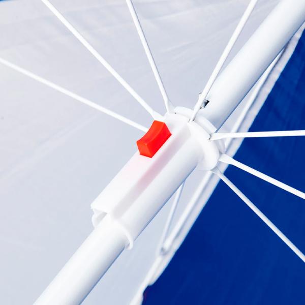 Зонт садовый Nils Camp NC7813 White Blue photo 6