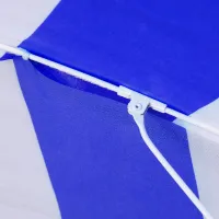 Зонт садовый Nils Camp NC7813 White Blue photo 8