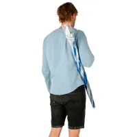 Зонт садовый Nils Camp NC7813 White Blue photo 10