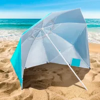 Umbrelă de grădină Nils Camp NC7822 XL Blue photo 11