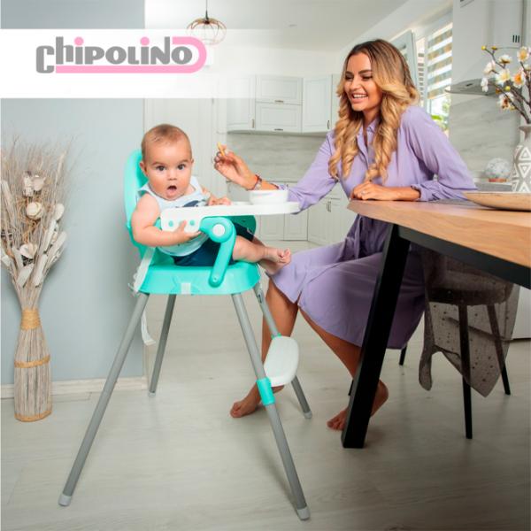 Стульчик для кормления Chipolino Bonbon (STHBB0233AL) 6 месяцев/ Aloe photo 8