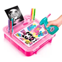 Креативный набор Canal Toys Airbrush Art Activity Case AIR017CL 5+/ Разноцветный Pink photo 3