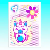 Креативный набор Canal Toys Airbrush Art Activity Case AIR017CL 5+/ Разноцветный Pink photo 5