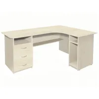 Офисный стол Tisam 4007_Дм ДСП/ Капучино