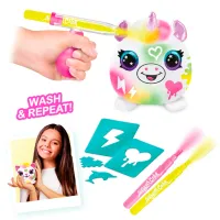 Креативный набор Canal Toys Airbrush Plush Neon Mini Mystery Kit AIR020CL 6+/ Разноцветный Фиолетовый photo 3