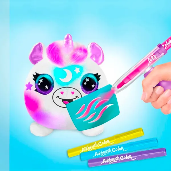 Креативный набор Canal Toys Airbrush Plush Neon Mini Mystery Kit AIR020CL 6+/ Разноцветный Фиолетовый photo 5 Креативный набор Canal Toys Airbrush Plush Neon Mini Mystery Kit AIR020CL 6+/ Разноцветный Фиолетовый photo 5