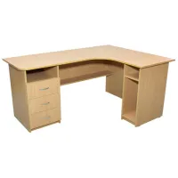 Офисный стол Tisam 4007_Б ДСП/ Brown