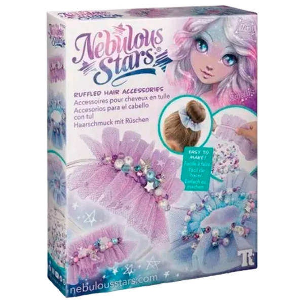Jucărie interactivă Nebulous Stars Ruffled Hair Accessories 11022 6+ / Multicolor Violet photo 1