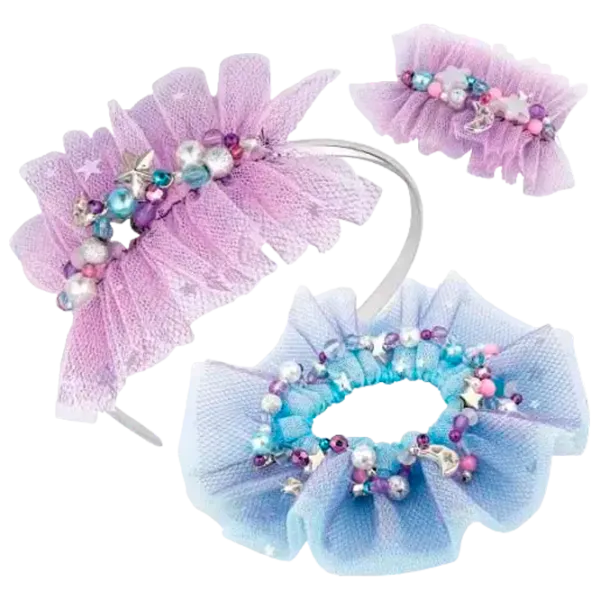 Jucărie interactivă Nebulous Stars Ruffled Hair Accessories 11022 6+ / Multicolor Violet photo 3
