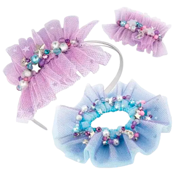Jucărie interactivă Nebulous Stars Ruffled Hair Accessories 11022 6+ / Multicolor Violet photo 3