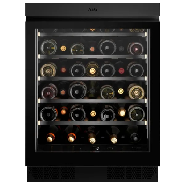 Frigider pentru vin AEG AWUS040B8B 6°С - 18 °С/ Black photo 1